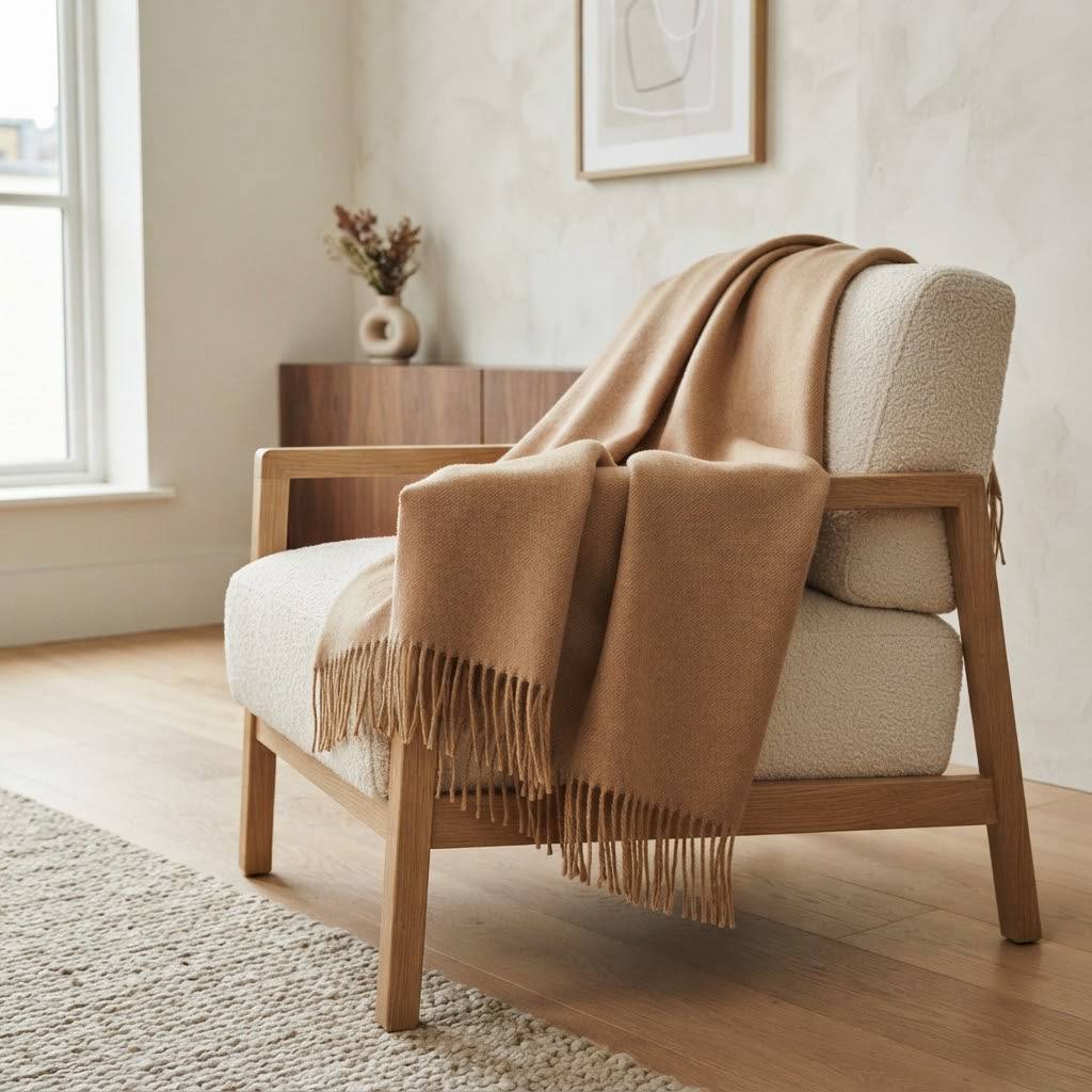 Throw "Royal Kensington" (Classic Beige)