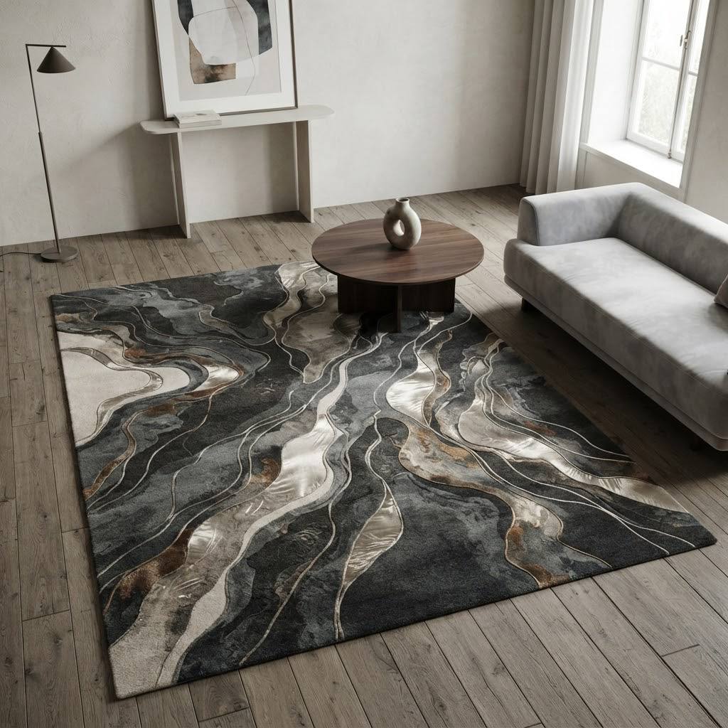 Rug "Silk Road Abstract" (Designer Abstract, 200x300 cm)
